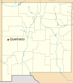 Quemado-map